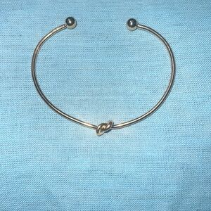 This is a gold bracelet.